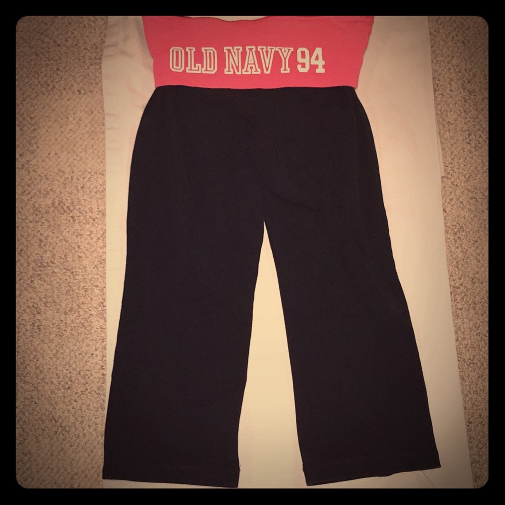 Old Navy Roll Yoga Capri Small